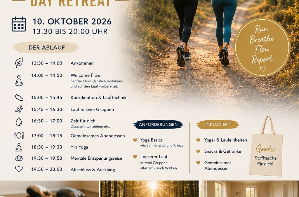 Yoga&Run Day Retreat Oktober 2026