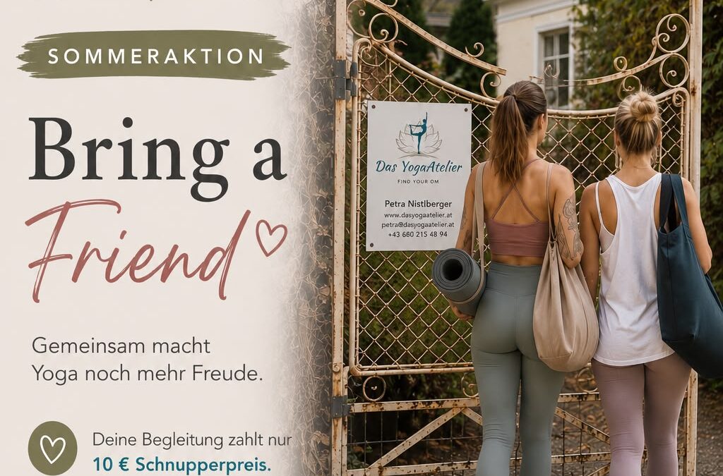 🌿 Sommer im YogaAtelier